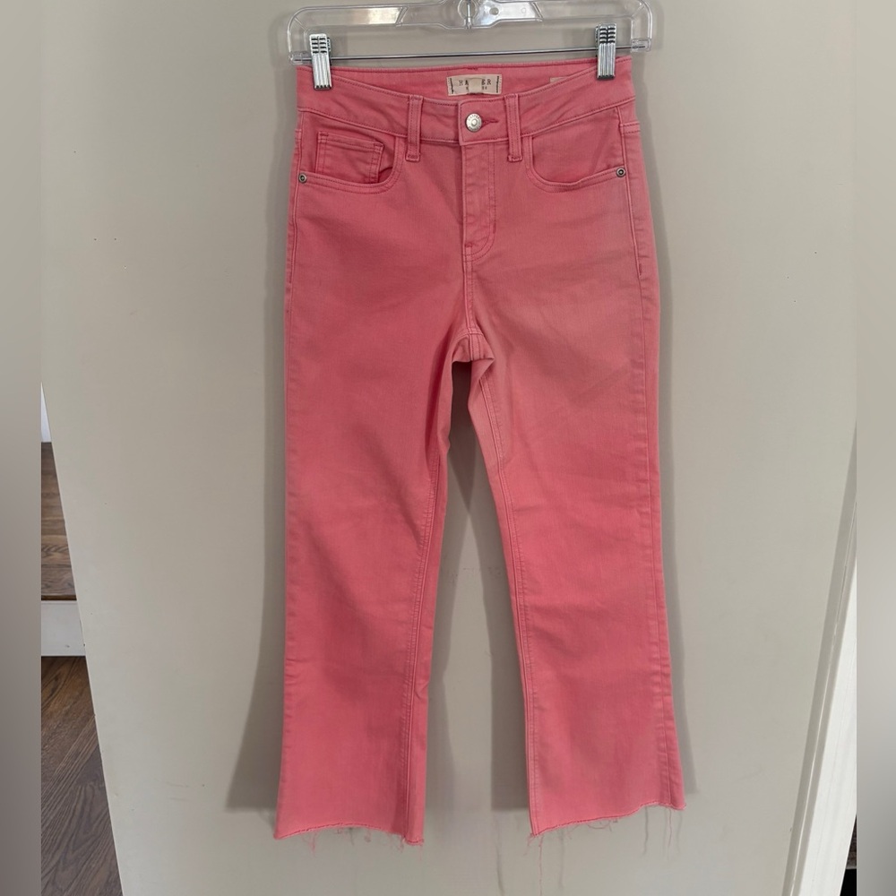 Harper Heritage Pink Cropped Jean